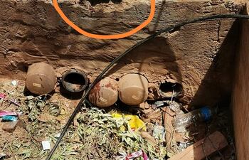 Este es el registro de la Ande donde fue a parar la cabeza del quinielero. (gentileza).