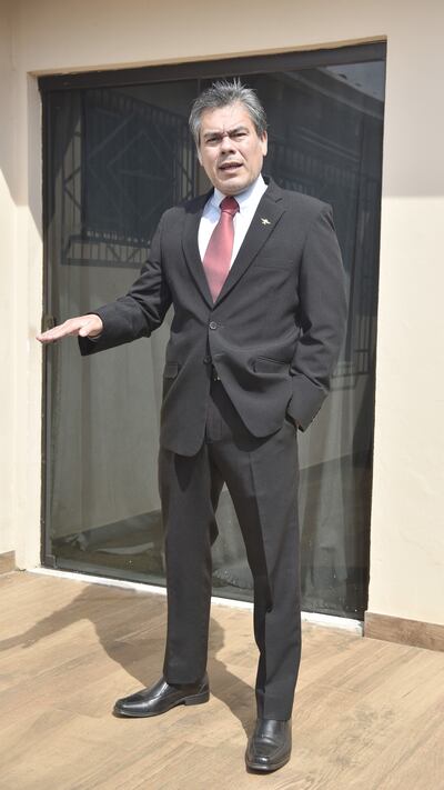 Lic. Nelson Pérez, subdirector de Hidrología de la Dinac.