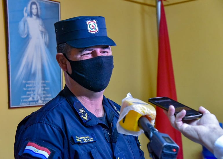 Subcomisario Daniel Tellez.