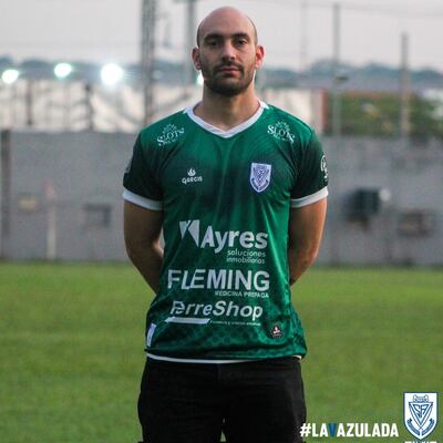 El uruguayo Federico Cristóforo, nuevo arquero de Sportivo Ameliano.