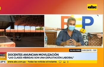 Silvio Piris, representante de la FEP.