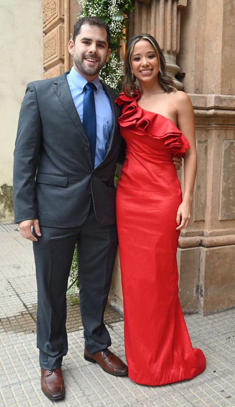 Ricardo Villalba y Lais Brizuela.
