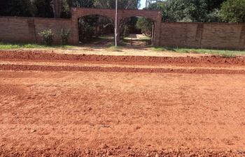 Ampliación de la Ruta PY02 frente a negocio