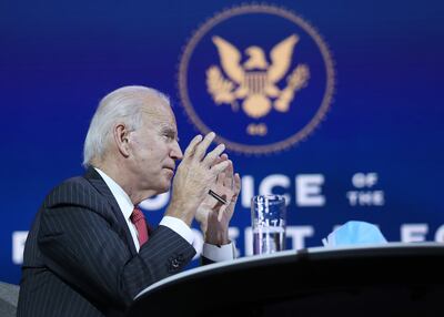 Joe Biden, presidente electo de los Estados Unidos.