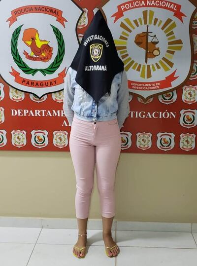 Analía Portillo Silvero quedó detenida al encontrarse en su vivienda varias evidencias relacionadas al hecho investigado.