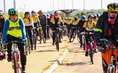 Multitudinaria concurrencia en la Costanera de Asunción para celebrar el Día Mundial de la Bici.