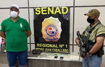 Álex Milciades Barreto Martínez, detenido.