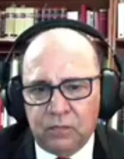 Bonifacio Ríos Ávalos, expresidente de la Corte Suprema de Justicia. Fue destituido en un juicio político del Senado.