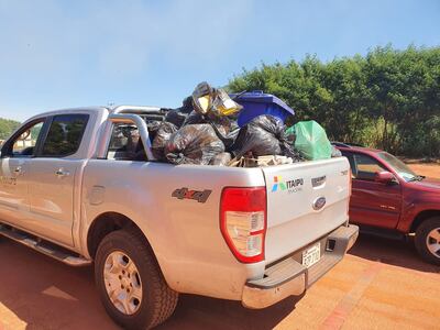 Evitan ingreso de basura de la Itaipu en vertedero municipal.