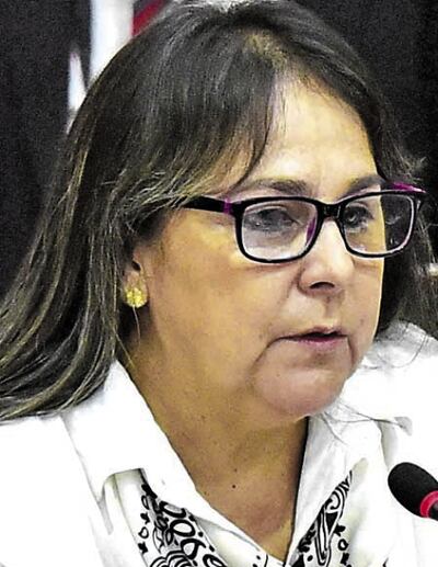 Georgia “Nani” Arrúa (Patria Querida). La legisladora señaló que es legal y posible utilizar la tecnología para sesionar.