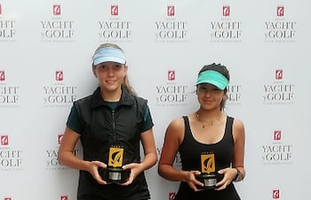 Anabela Arias y Sofía Barreto integran en equipo femenino junto a Aline Aveiro.