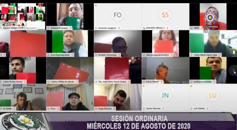 Por 40 votos ganó la postura de rechazar la inclusión de los gastos socio ambientales de las binacionales al presupuesto general de la Nación.