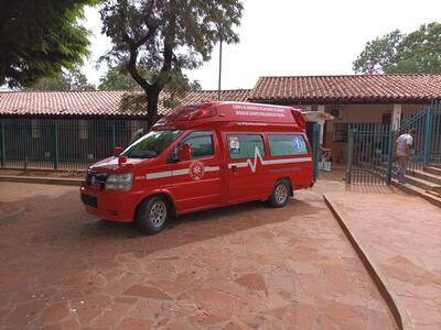 Quiindy bomberos ambulancia