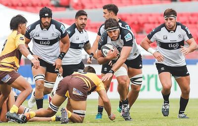 En la primera etapa, celebrada en Chile, Olimpia venció a Cafeteros por marcador de 39-32.