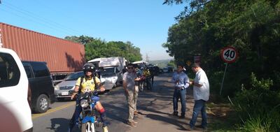 El caos vehícular también afecta a la ciudad de Itá.