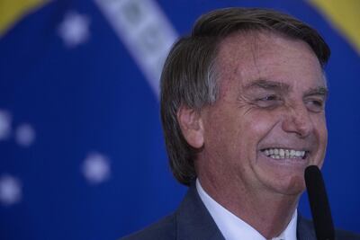 El presidente de Brasil, Jair Bolsonaro.