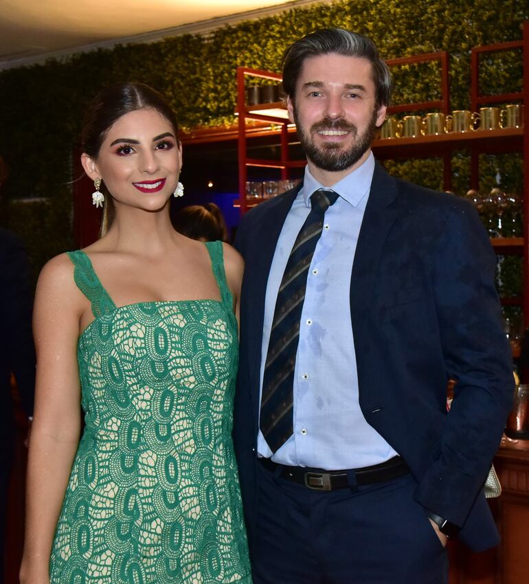 Alessandra Zanotti y Carlos Magnone.