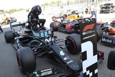 Lewis Hamilton logró la pole en Barcelona.