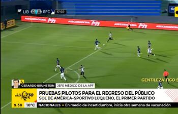 "No hace falta ser socio de un club para inscribirse a la prueba de retorno a las canchas"