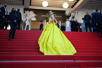 Una creación de Ashi quien sostiene que Arabia Saudita tiene todos los ingredientes para convertirse en un centro de la industria de la moda.