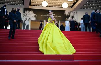 Una creación de Ashi quien sostiene que Arabia Saudita tiene todos los ingredientes para convertirse en un centro de la industria de la moda.