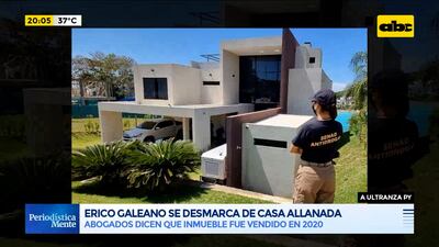 Erico Galeano vendió una propiedad de un millón de dólares a personas vinculadas al narcotráfico, pero la misma no figuraba en su declaración de bienes al asumir la banca.