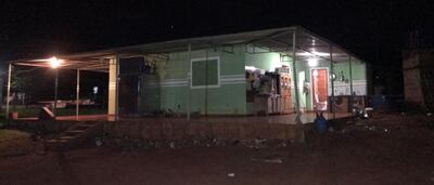 La vivienda de Claudelina Chaparro, hasta donde se movilizó Elvio Quiñónez y atacó a tiros a la joven.