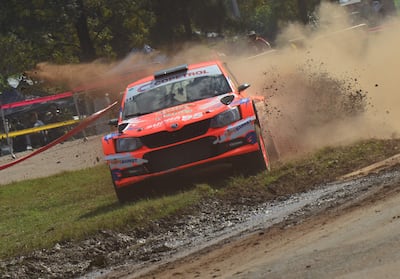 Víctor “Itor” Galeano y Diego Fabiani estarán en esta edición del Petrobras Transchaco Rally buscando el tricampeonato, partiendo desde la segunda posición mañana con el Skoda Fabia R5.