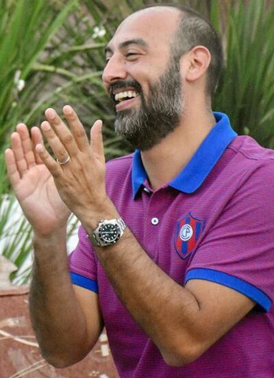 Raúl Zapag, presidente de Cerro Porteño.