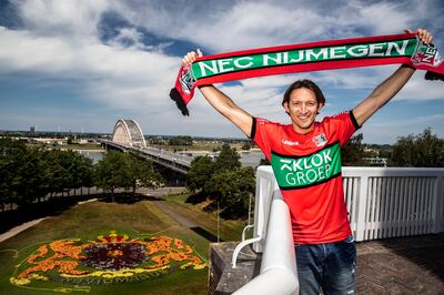 Edgar Barreto fue presentado en el NEC de Holanda.