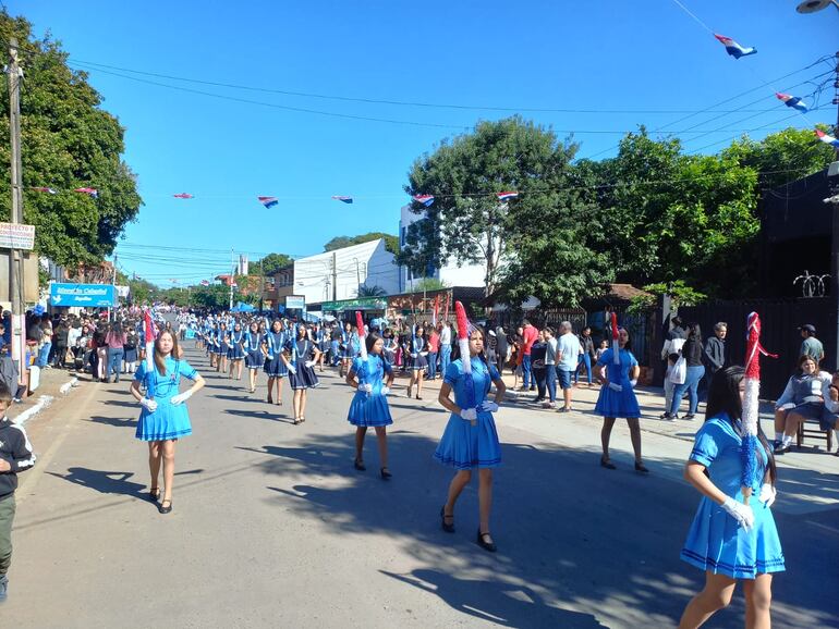 La Escuela Inmaculada Concepción también tuvo una amplia participación.