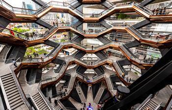 The Vessel, en Manhattan, Nueva York.