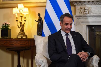 Kyriakos Mitsotakis, primer ministro de Grecia.