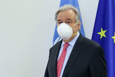 Antonio Guterres, secretario general de la ONU.