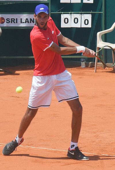 Ayed Zatar enfrenta hoy a Lucas Brítez.