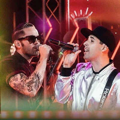 Roberto “Chirola” Ruiz Díaz, de Kchiporros; y el líder del grupo Talento de Barrio, Édgar Camarasa, colaboran en dos canciones.