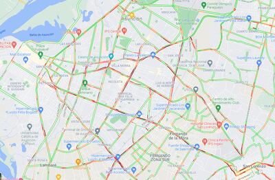 Asunción ya padece el caótico tráfico de fin de año.