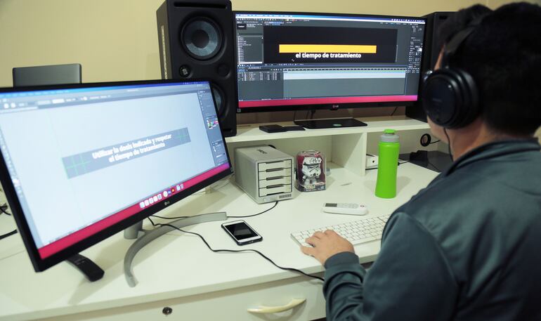 La publicitaria tiene su propia productora audiovisual.