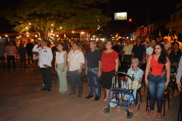 Una gran cantidad de pobladores de Concepción participaron de la actividad.