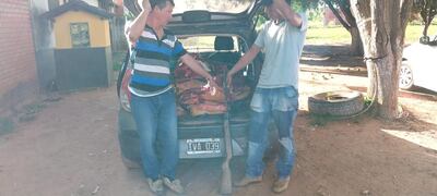 Nery Rodas Aguilar y Arsenio Rivas Silguero, detenidos.