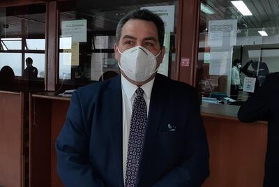 Abog. Enrique Kronawetter, quien asumió la defensa de Tomás Rivas