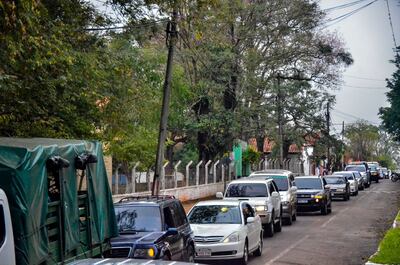 También se realizó una caravana como parte del acto conmemorativo.
