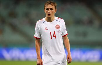 Damsgaard es el goleador danés más joven en la historia de la Eurocopa.