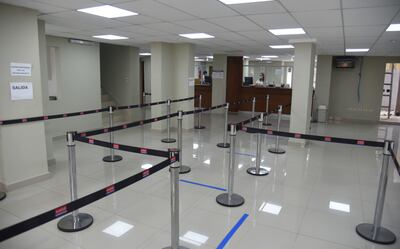 La oficina de cobranzas de la ANDE en el centro de Asunción (Haedo entre 14 de Mayo y Alberdi) fue rehabilitada el pasado lunes, pero no registra mayores movimientos como en otras fechas.