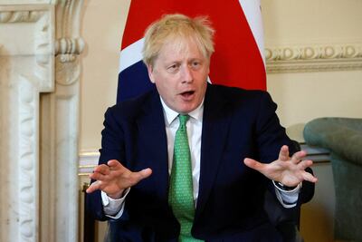 El primer ministro británico Boris Johnson.