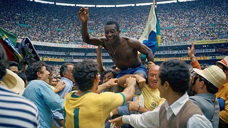 Pelé en México 1970 29 de Diciembre de 2022