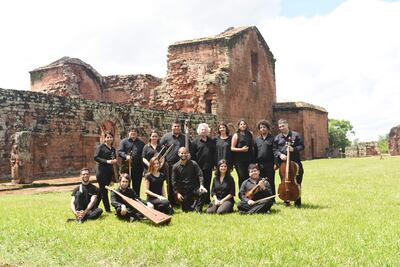 El conjunto vocal e instrumental Sonidos de Paraqvaria.