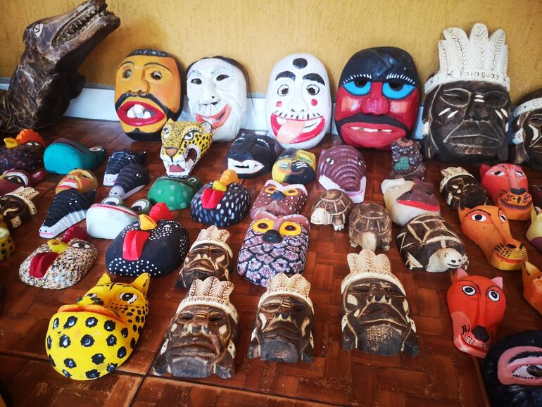 Las artesanías no se venden actualmente.