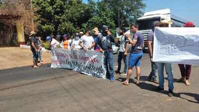 Los frentistas exigen obras complementarias en el tramo vial.