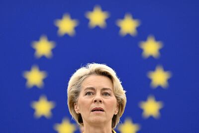 Ursula von der Leyen, presidenta de la Comisión Europea.